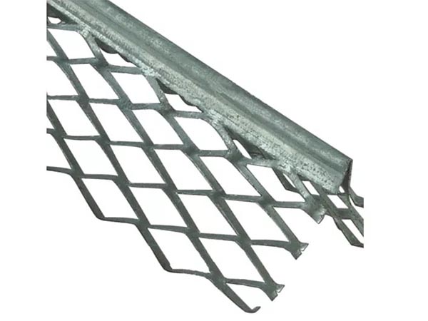 Stretch metal corner guard